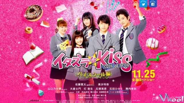 Xem Phim Nụ Hôn Tinh Nghịch 1: Trường Trung Học - Itazurana Kiss Part 1: High School Hen - Vkool.TV - Ảnh 1