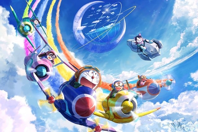 Xem Phim Phim Điện Ảnh Doraemon: Nobita Và Vùng Đất Lý Tưởng Trên Bầu Trời - Doraemon The Movie: Nobita’s Sky Utopia - Vkool.Net - Ảnh 1